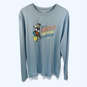Run Disney Goofy's 2020 Race and a Half Challenge Shirt Large Long sleeve